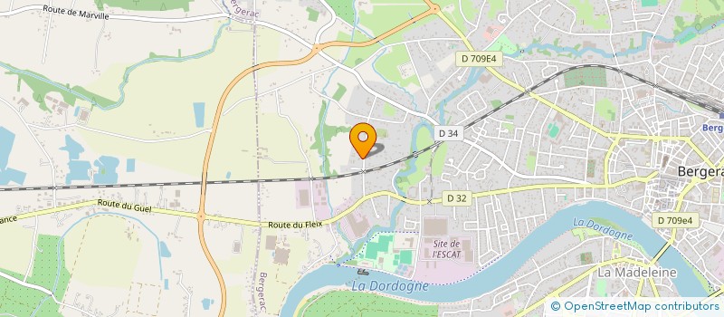 localisation de l'entreprise LA SOCIETE DE CHASSE DE BERGERAC à BERGERAC