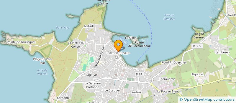 localisation de l'entreprise LA SOCIETE DE CHASSE LA CAMARETOISE  CAMARET-SUR-MER