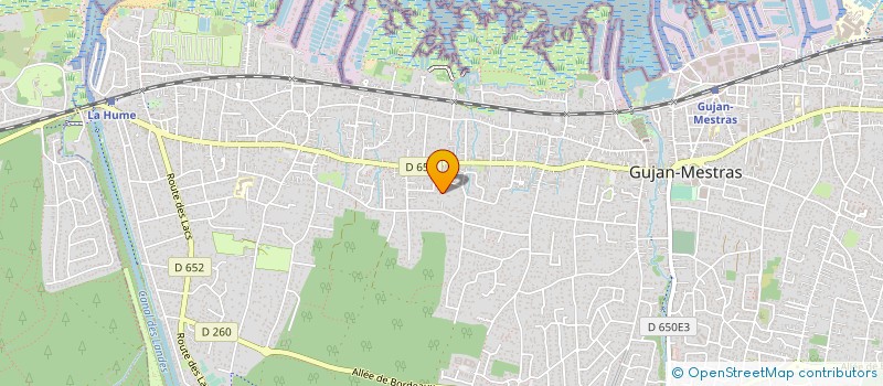 localisation de l'entreprise LA SOCIETE DE LOCATION à GUJAN-MESTRAS