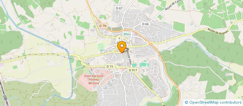 localisation de l'entreprise LA  SOCIETE DES AMIS DU VIEUX LAMBESC  LAMBESC