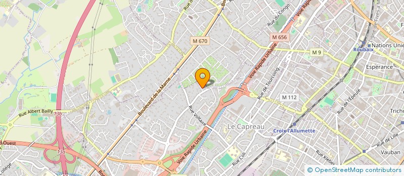 localisation de l'entreprise LA SOCIETE DES BORNES à WASQUEHAL