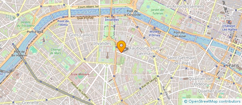 localisation de l'entreprise LA SOCIETE DES FONTAINES WALLACE à PARIS