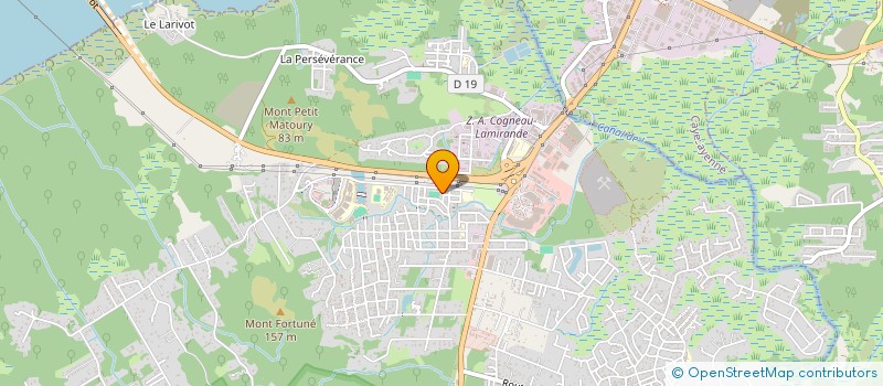 localisation de l'entreprise LA SOCIETE DES PEUPLES POUR LA NATURE ET LA CULTURE  MATOURY