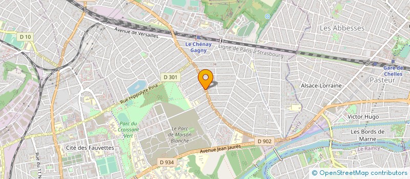 localisation de l'entreprise LA SOCIETE DES REVETEMENTS à NEUILLY-SUR-MARNE