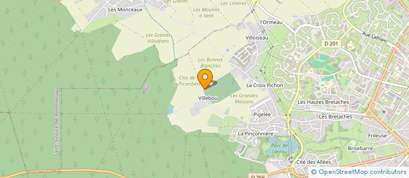 localisation de l'entreprise LA SOCIETE DU CREMATORIUM DE BLOIS  BLOIS