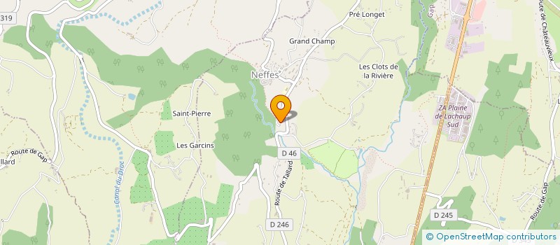 localisation de l'entreprise LA SOCIETE DU CREMATORIUM DE GAP  GAP