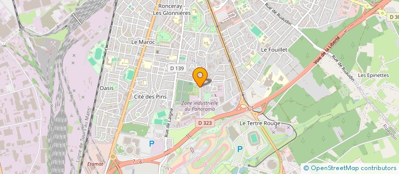 localisation de l'entreprise LA SOCIETE DU CREMATORIUM DE LE MANS METROPOLE FALCONET  LE MANS