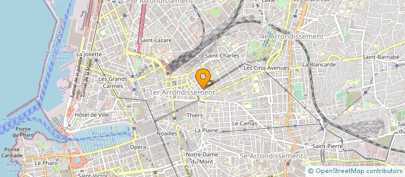 localisation de l'entreprise LA SOCIETE DU SENSIBLE  MARSEILLE