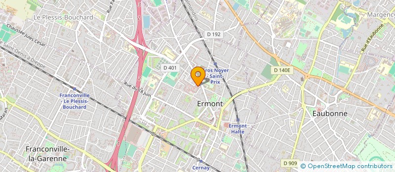 localisation de l'entreprise LA SOCIETE ENTRETIEN GENERAL D ETANCHEITE D ILE DE FRANCE à LA COURNEUVE