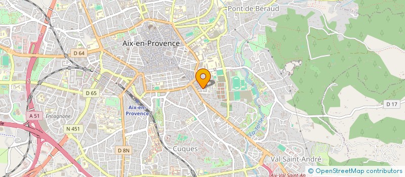 localisation de l'entreprise LA SOCIETE FRANCAISE DE PIZZA à AIX-EN-PROVENCE
