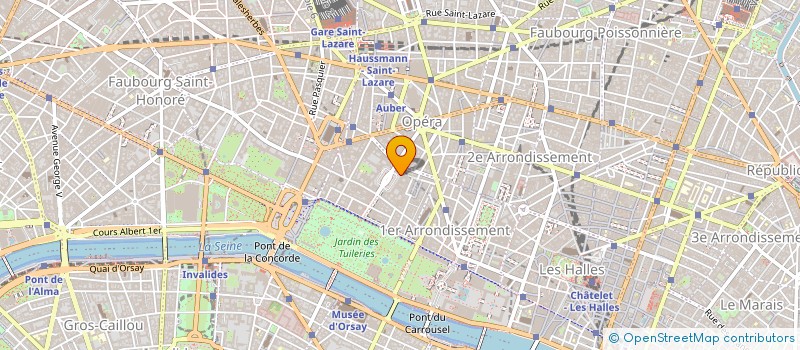 localisation de l'entreprise LA SOCIETE GENERALE IMMOBILIERE - LSGI à PARIS