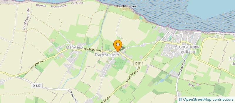 localisation de l'entreprise LA SOCIETE GRANDE MAISON  TRACY-SUR-MER