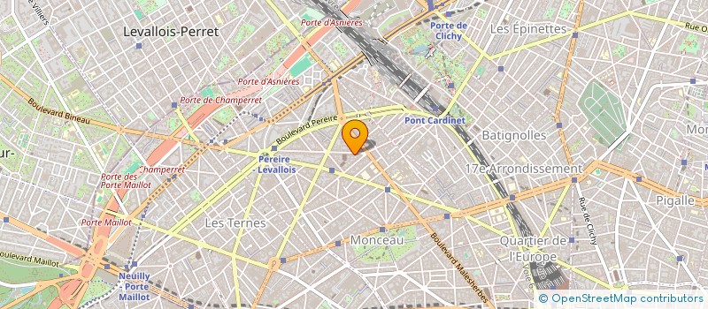 localisation de l'entreprise LA SOCIETE LABORATOIRES CARIS à PARIS