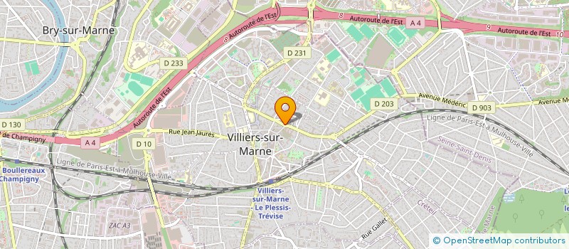 localisation de l'entreprise LA SOCIETE LOPANT à VILLIERS-SUR-MARNE