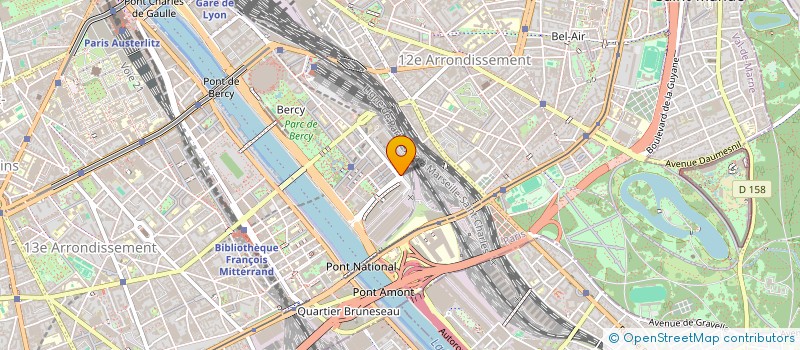 localisation de l'entreprise LA SOCIETE TECHNIQUE DU BATIMENT  PARIS