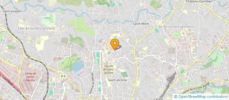 localisation de l'entreprise LA SOFAM à MARSEILLE