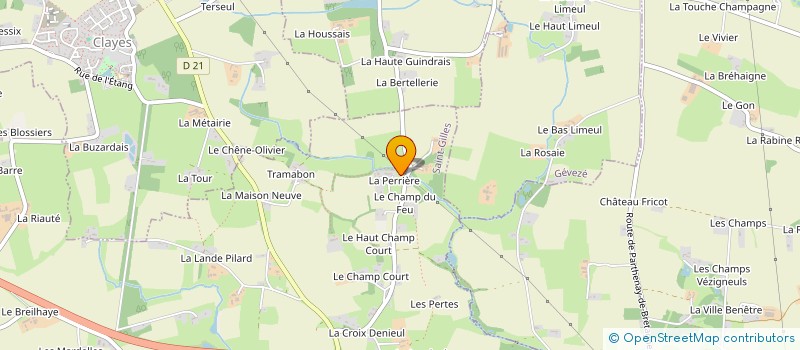 localisation de l'entreprise LA SOFT  SAINT-GILLES