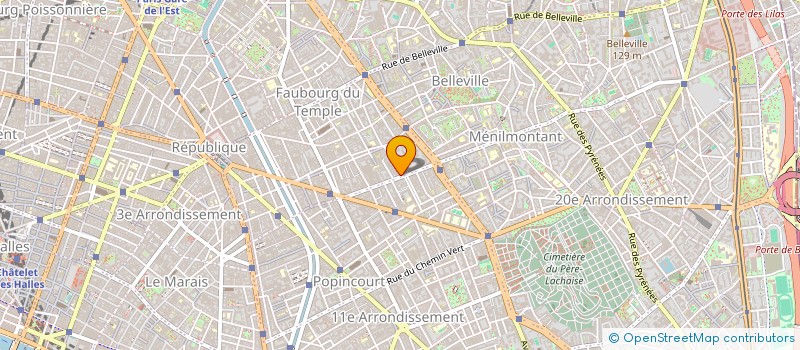 localisation de l'entreprise LA SOIF  PARIS