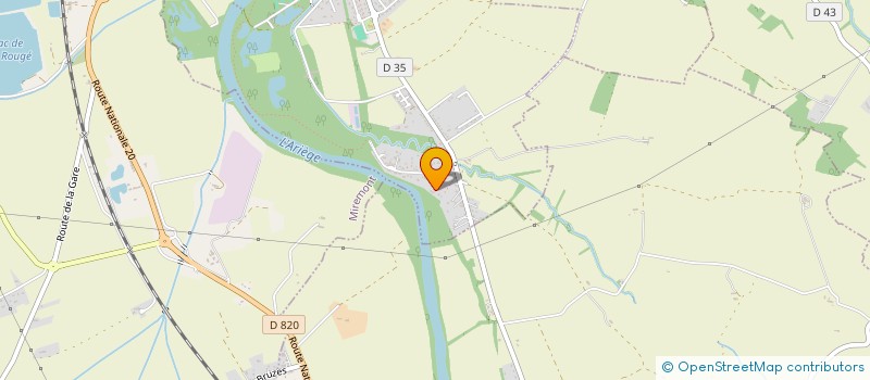 localisation de l'entreprise LA SOLA SI CORDES  GREPIAC