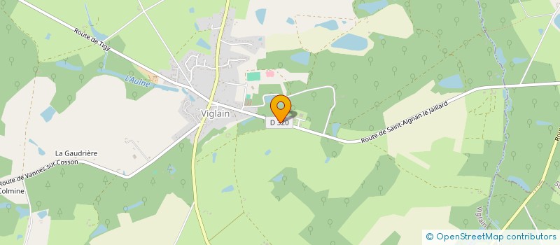 localisation de l'entreprise LA SOLARIENNE à VIGLAIN
