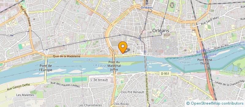 localisation de l'entreprise LA SOLE DOREE à ORLEANS