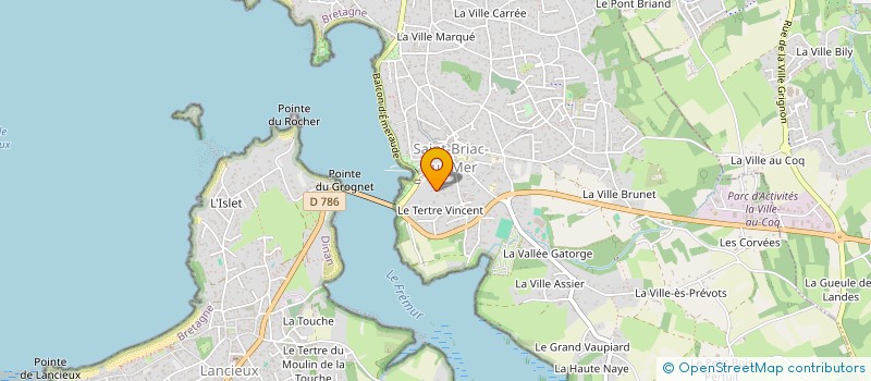 localisation de l'entreprise LA SOLEDAD  SAINT-BRIAC-SUR-MER