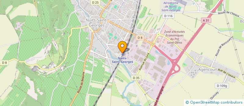 localisation de l'entreprise LA SOLEXERIE  NUITS-SAINT-GEORGES