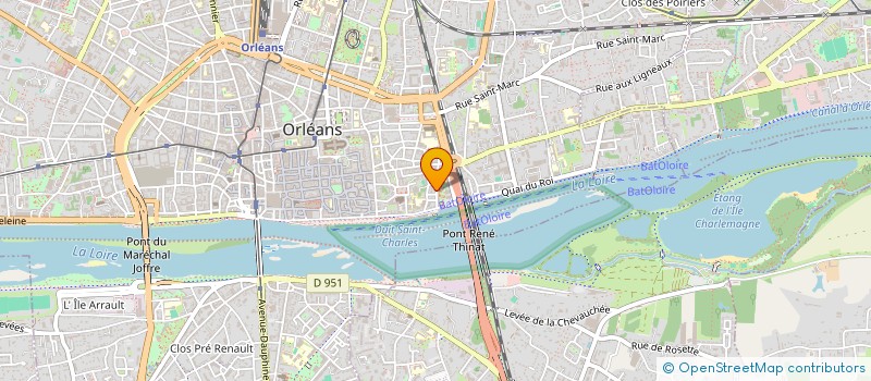 localisation de l'entreprise LA SOLFERINO à ORLEANS