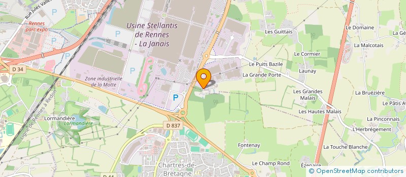 localisation de l'entreprise LA SOLIDAIRE  NOYAL-CHATILLON-SUR-SEICHE