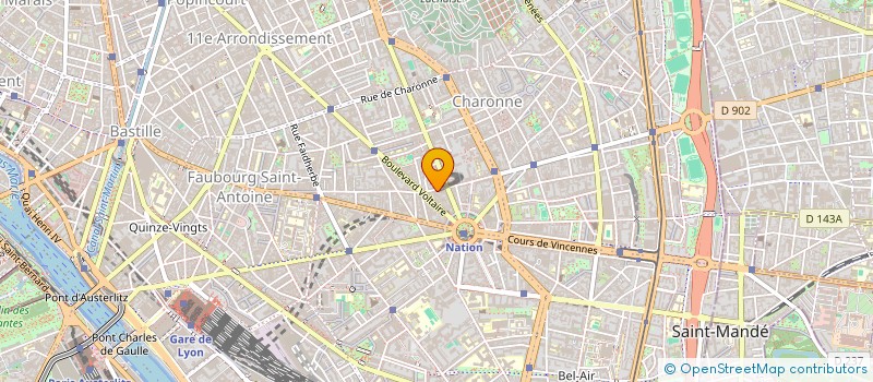 localisation de l'entreprise LA SOLIDARITE  PARIS