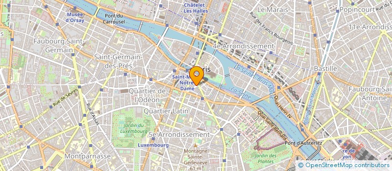 localisation de l'entreprise LA SOLITA TAVERNA  PARIS