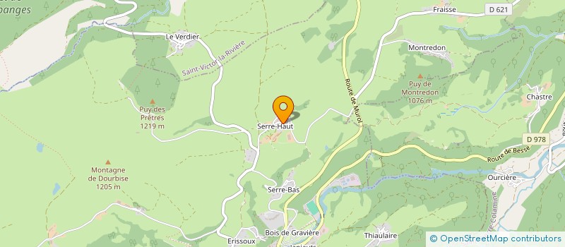 localisation de l'entreprise LA SOLUBEESS  BESSE ET SAINT ANASTAISE