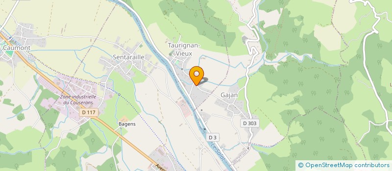 localisation de l'entreprise LA SOLUTION à TAURIGNAN-VIEUX