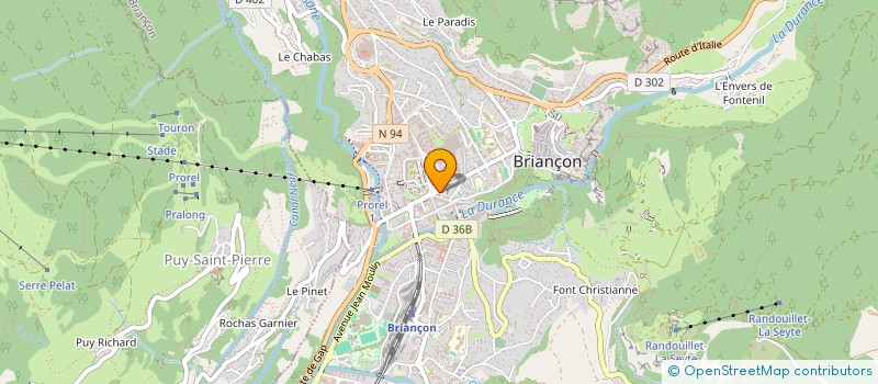 localisation de l'entreprise LA SOLUTION AMIANTE à BRIANCON