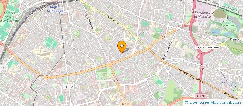 localisation de l'entreprise LA SOLUTION COURTAGE à ANGERS