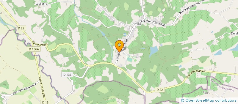 localisation de l'entreprise LA SOLUTION DRONE  VIELLA