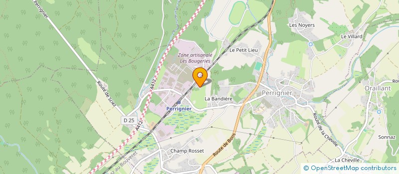 localisation de l'entreprise LA SOLUTION GLOBALE  PERRIGNIER