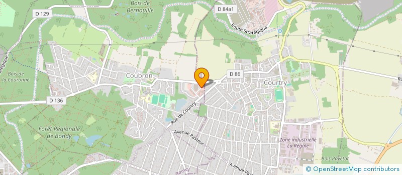 localisation de l'entreprise LA SOLUTION IMMOBILIERE  COUBRON