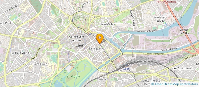 localisation de l'entreprise LA SOLUTION PC.COM à CAEN