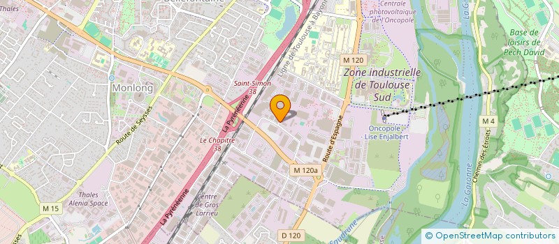 localisation de l'entreprise LA SOLUTION R.F à TOULOUSE