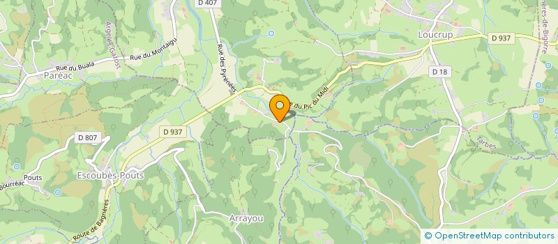 localisation de l'entreprise LA SONOMA  ORINCLES