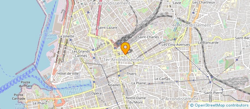 localisation de l'entreprise LA SOUB COMPAGNIE à MARSEILLE