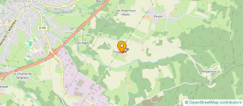 localisation de l'entreprise LA SOUCHONNE à MONISTROL-SUR-LOIRE