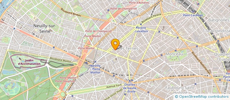 localisation de l'entreprise LA SOUJEOLE-CHARTIER  PARIS