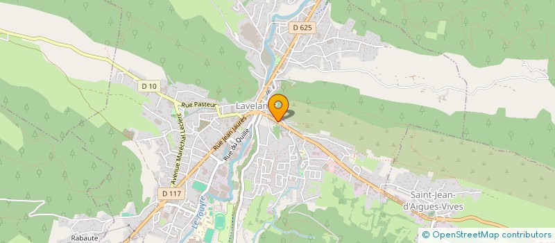 localisation de l'entreprise LA SOULANO à LAVELANET