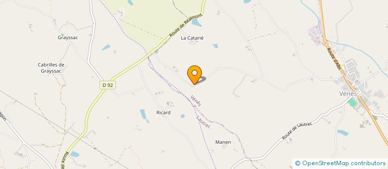 localisation de l'entreprise LA SOULARIE  SAINT-JULIEN-DU-PUY