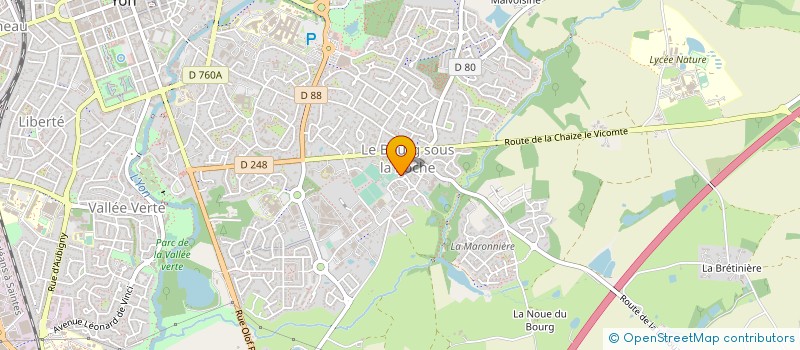 localisation de l'entreprise LA SOULERE à ROCHE SUR YON (LA)