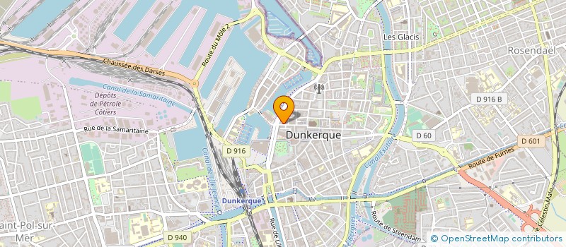 localisation de l'entreprise LA SOUPAPE à DUNKERQUE