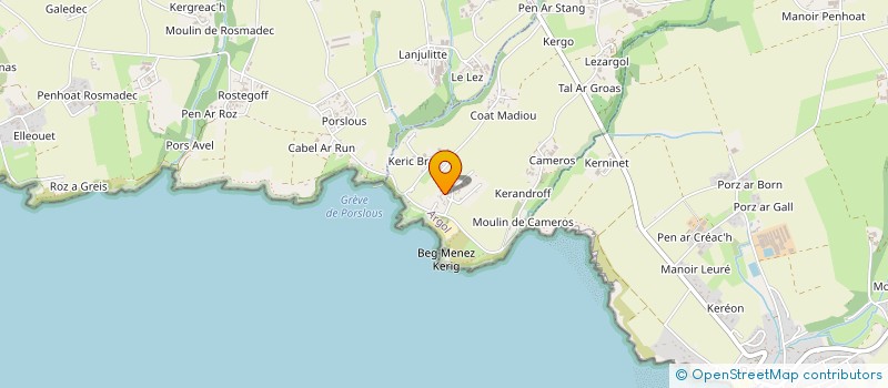 localisation de l'entreprise LA SOUPAPE  ARGOL