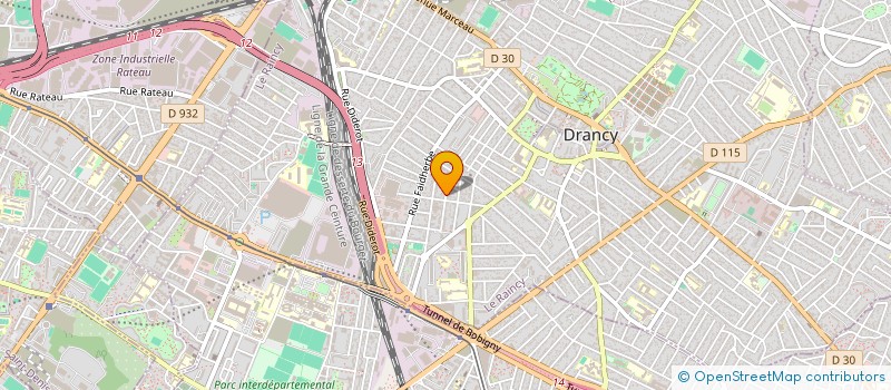 localisation de l'entreprise LA SOUPE DE RACHIDA  DRANCY